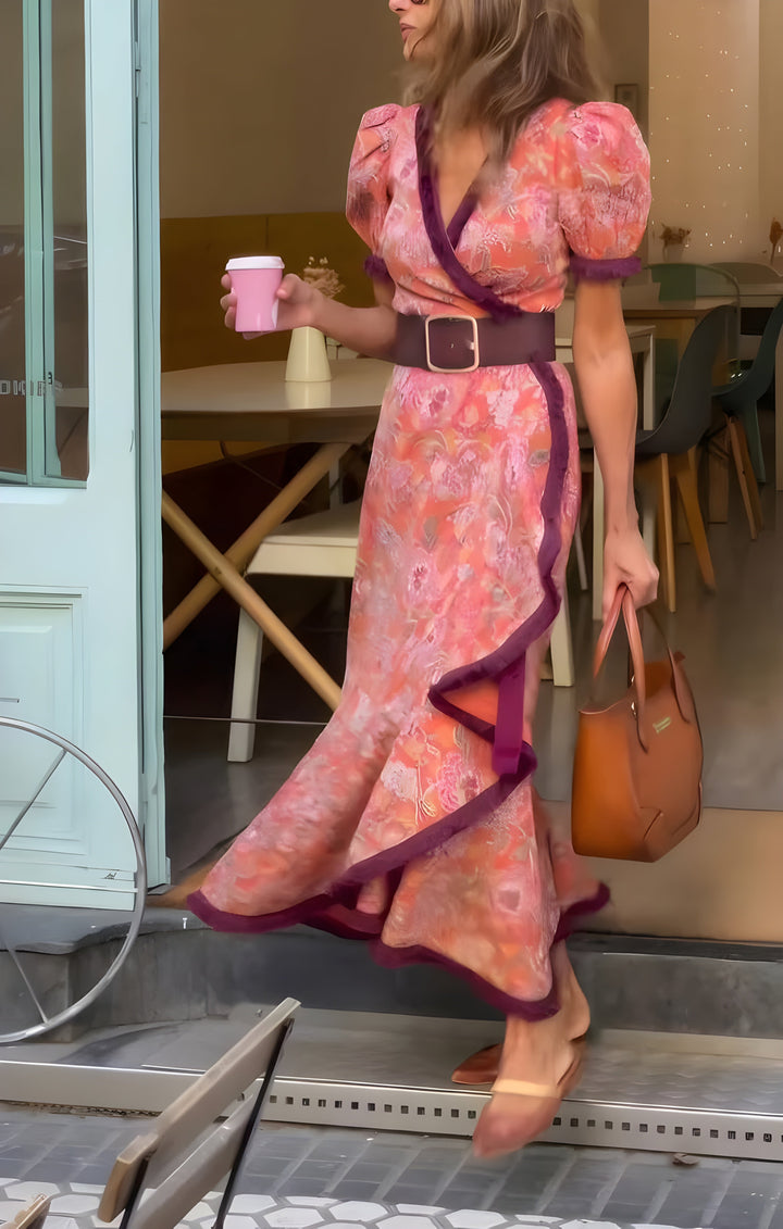 Meli™ - Blomstret kjole