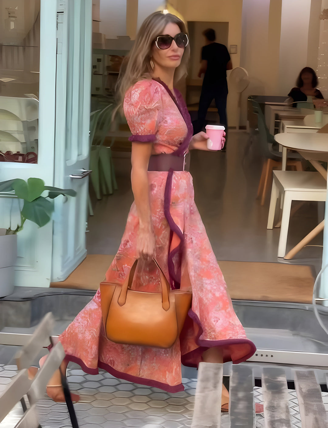 Meli™ - Blomstret kjole