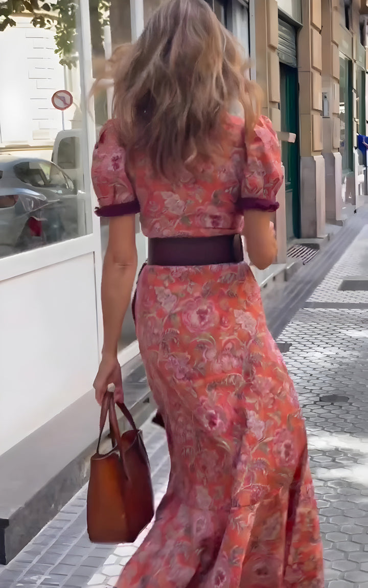 Meli™ - Blomstret kjole