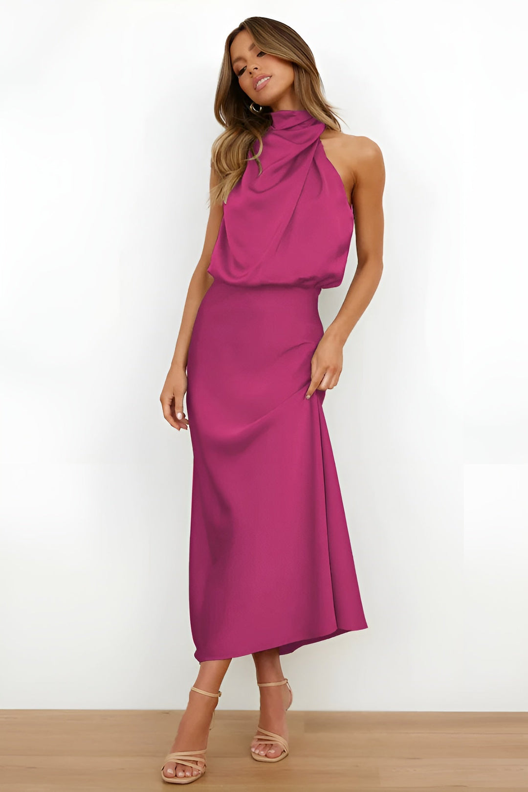 Juliana™ - Cocktaildressing i sateng