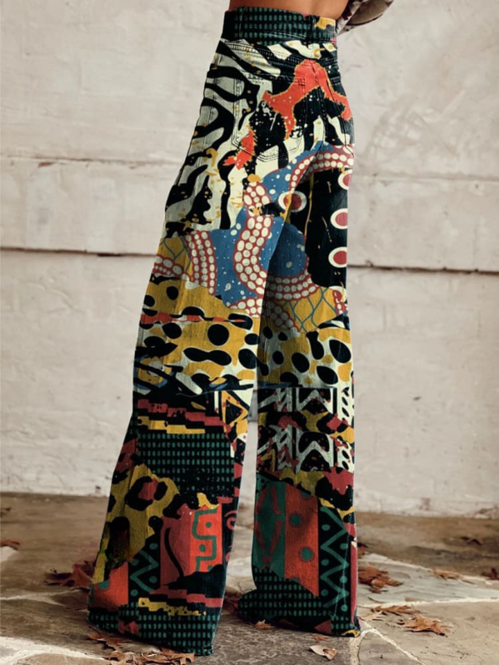 LEONA | TRIBAL KUNST STATEMENT BUKSER DAME