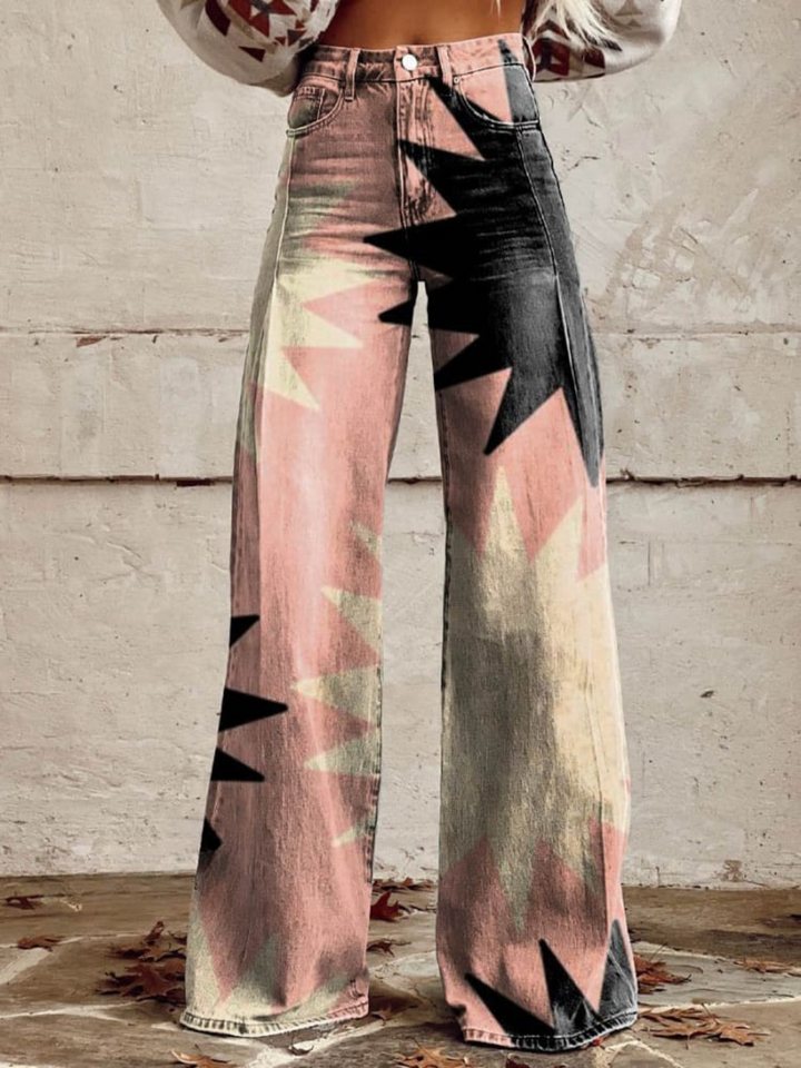 STELLA | BOHO STJERNEBLOMST BRED-BEN BUKSER