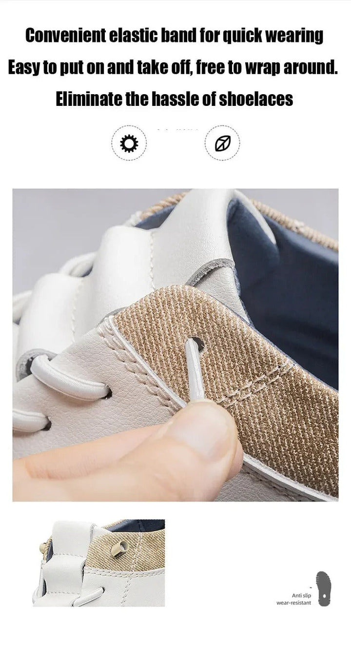 LUXUS | Casual sko +6CM +8CM