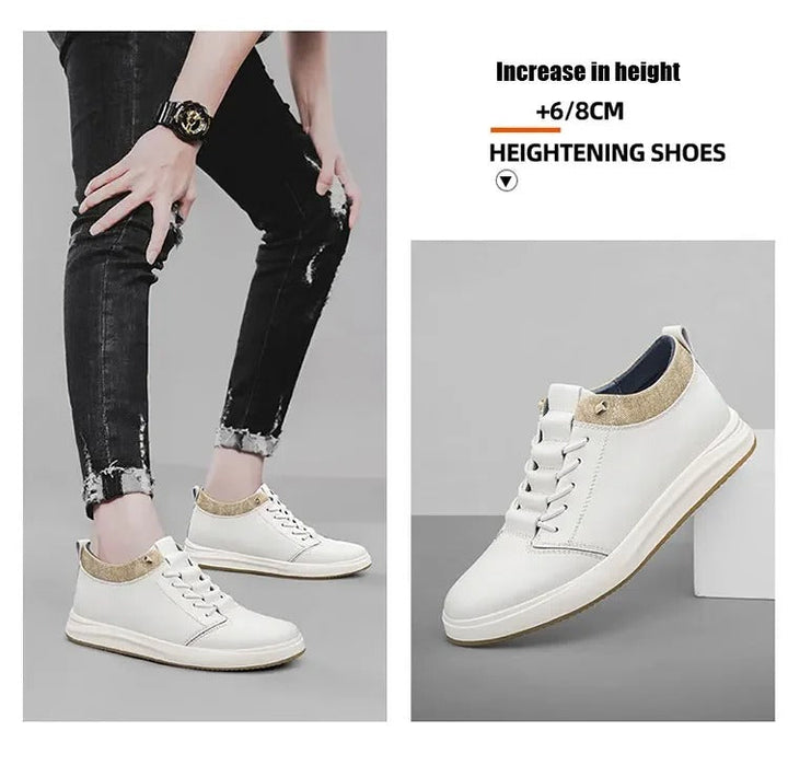 LUXUS | Casual sko +6CM +8CM