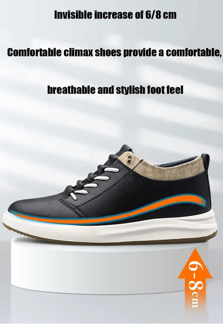 LUXUS | Casual sko +6CM +8CM
