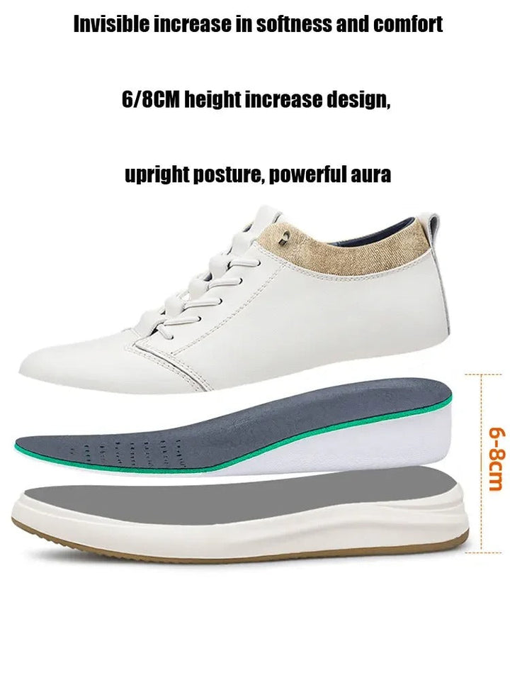 LUXUS | Casual sko +6CM +8CM