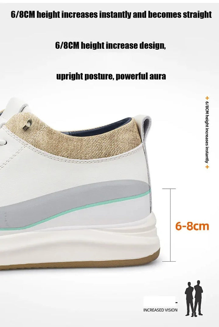 LUXUS | Casual sko +6CM +8CM