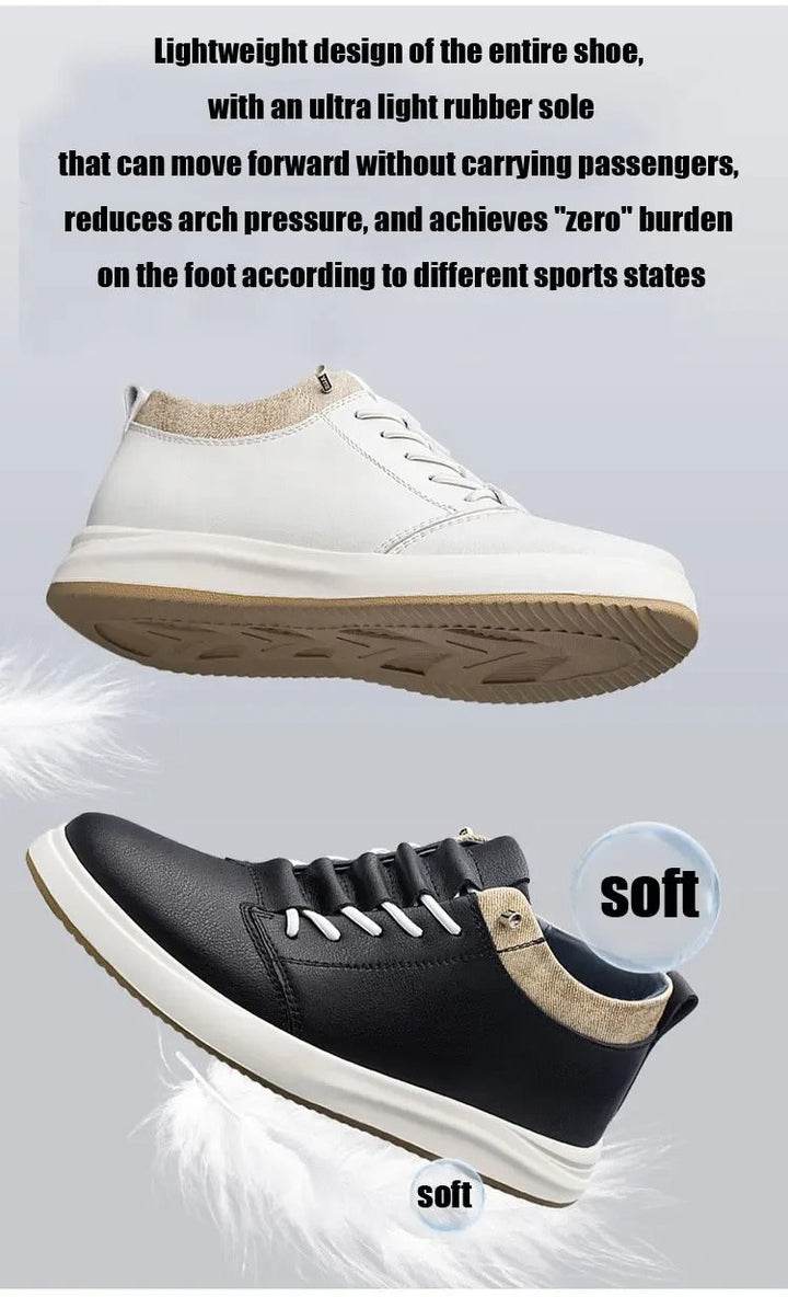 LUXUS | Casual sko +6CM +8CM