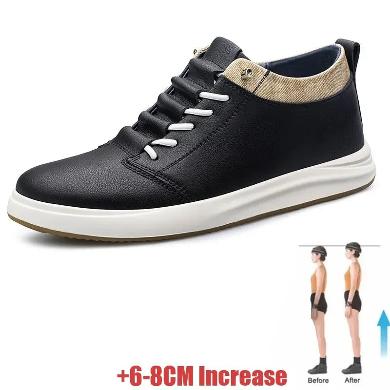 LUXUS | Casual sko +6CM +8CM