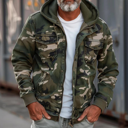 Sami | Jakke med camouflagemønster