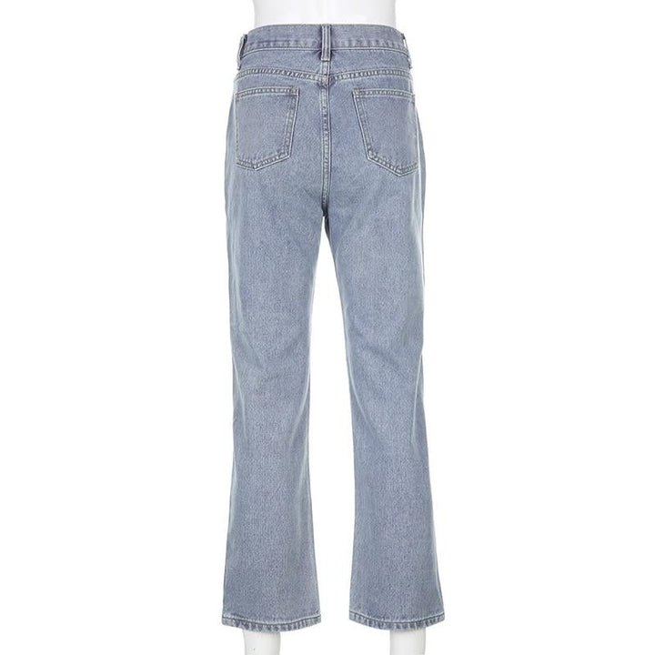 JENNA |  Jeans med høy midje